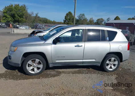 2012 Jeep Compass Sport из США, поврежденный, VIN 1C4NJDBB0CD621065